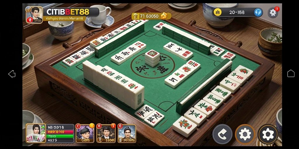 Gameplay seru Mahjong di CITIBET88 yang menantang.