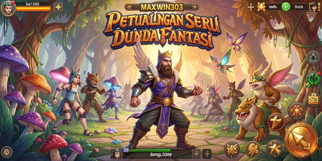 Tangkapan layar gameplay menunjukkan petualangan menarik di dunia <strong>MAXWIN303</strong>.