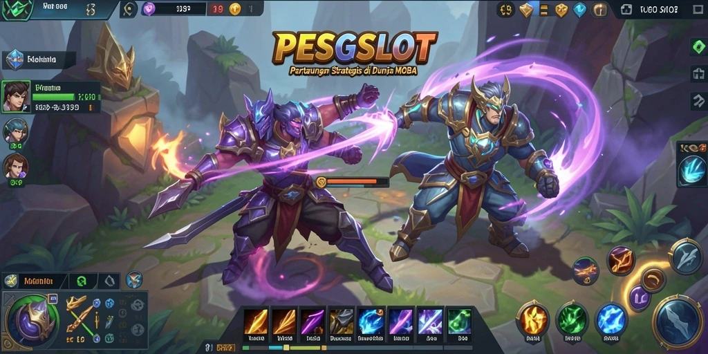 Tampilan gameplay PESGSLOT yang dinamis dan seru.