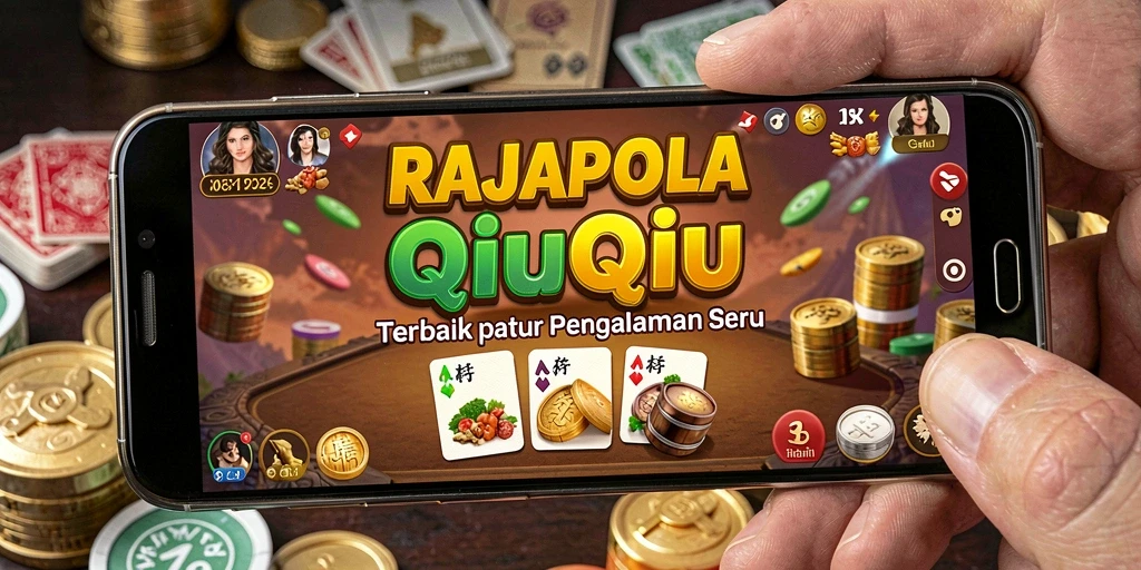 Tampilan gameplay QiuQiu yang menegangkan dan seru di RAJAPOLA.