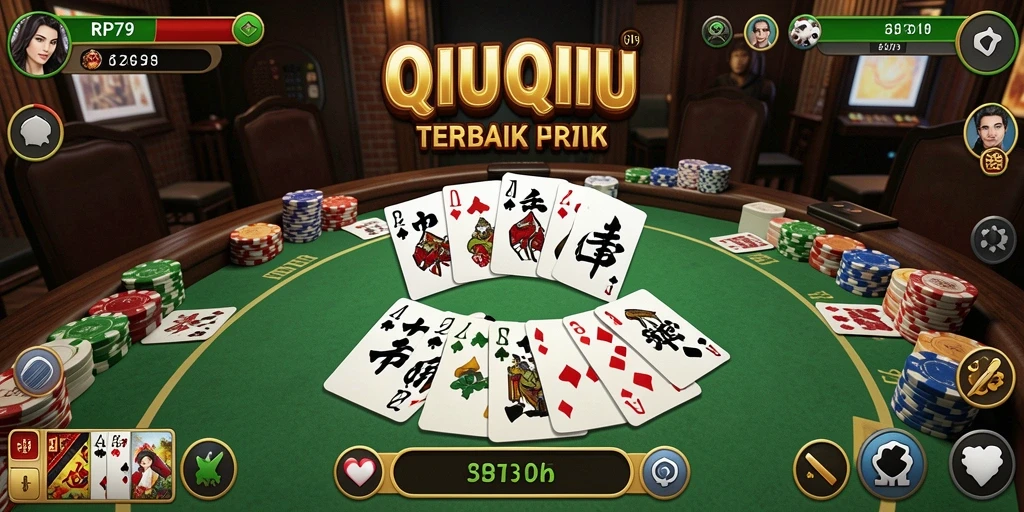 Tampilan gameplay QiuQiu yang seru dan menegangkan di RP79.