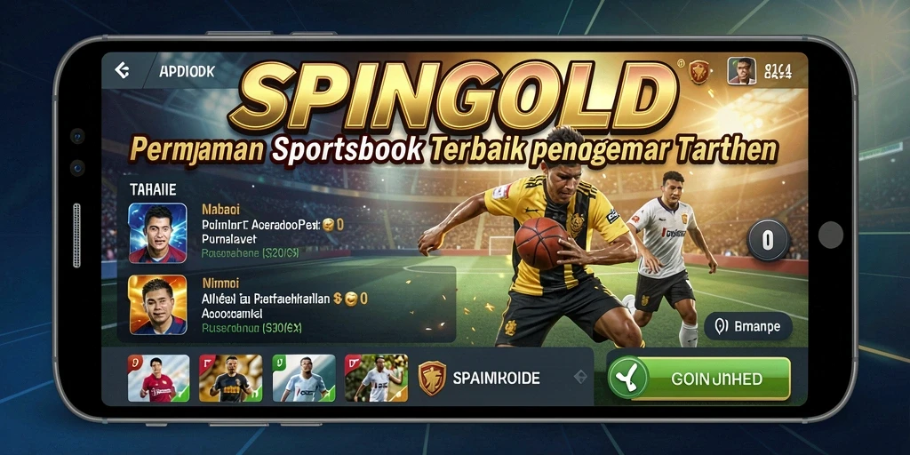 Tampilan menarik dari gameplay <strong>SPINGOLD</strong> dengan fitur taruhan olahraga.