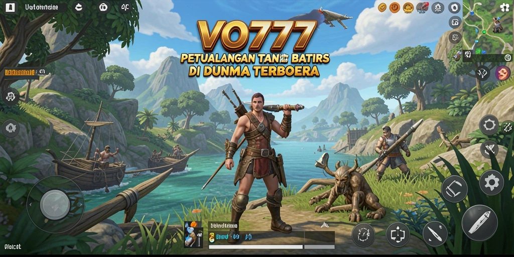 Tampilan gameplay VO777 yang mendebarkan dalam dunia terbuka yang luas.