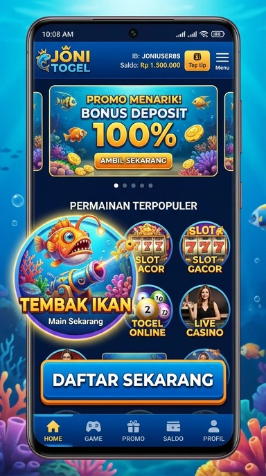 Fitur pencarian cepat dalam aplikasi jonitogel.